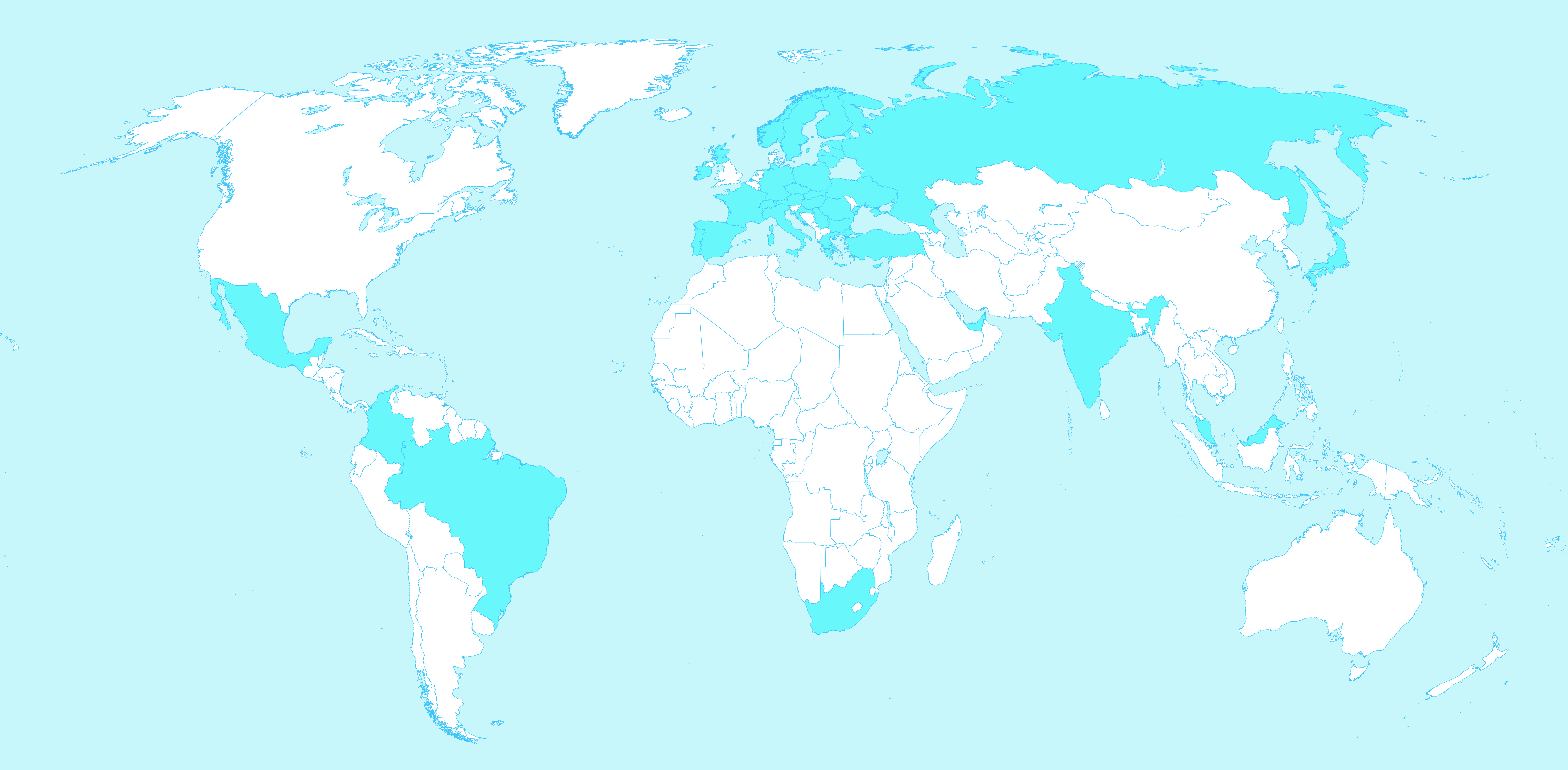 Weltkarte 2015