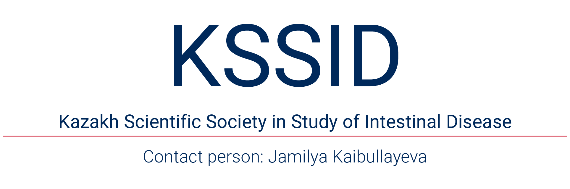 KSSID – Kazakh Scientific Society in Study of Intestinal Disease; Contact person: Jamilya Kaibullayeva