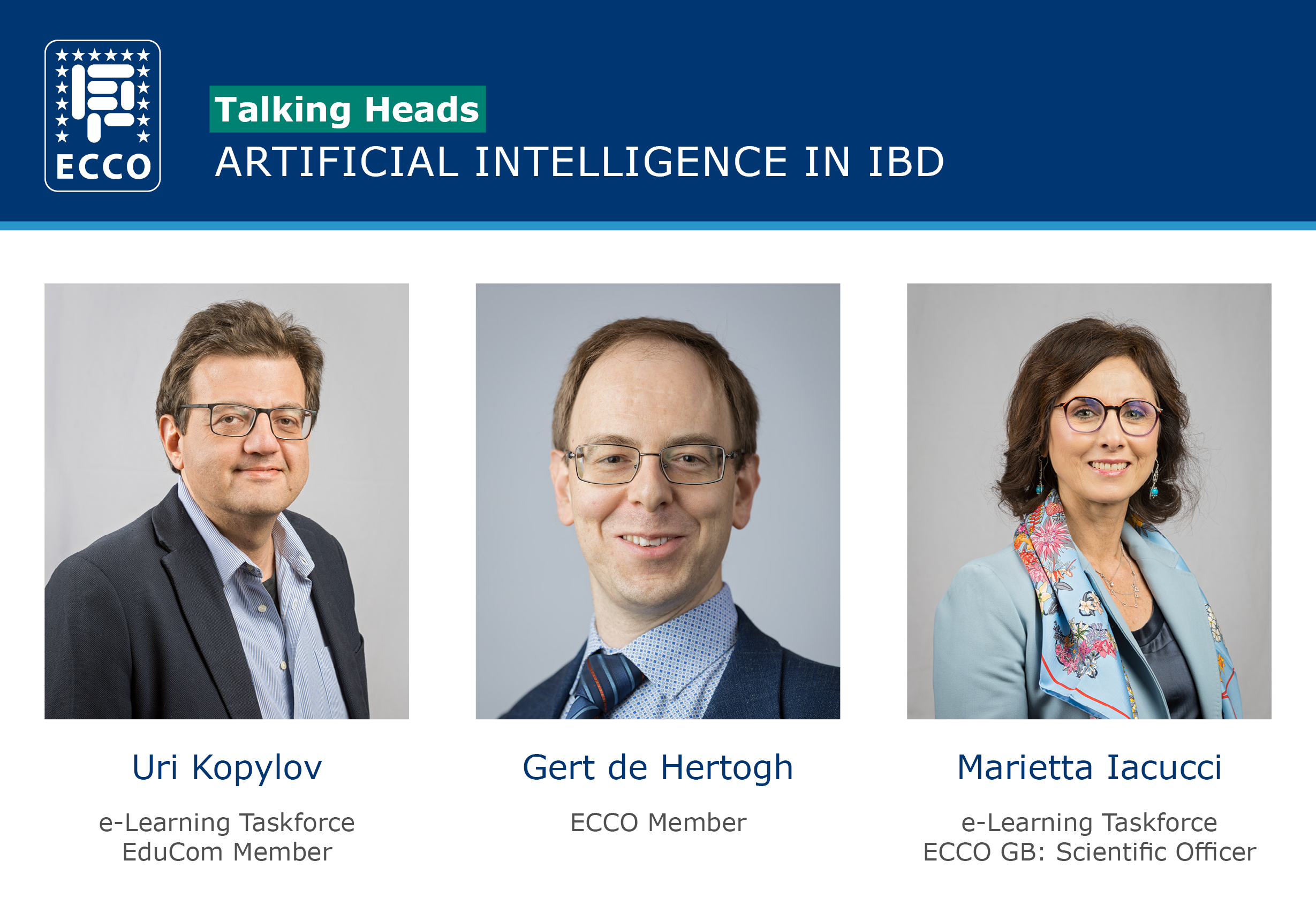 Cover of Talking Heads Artificial Intelligence in IBD