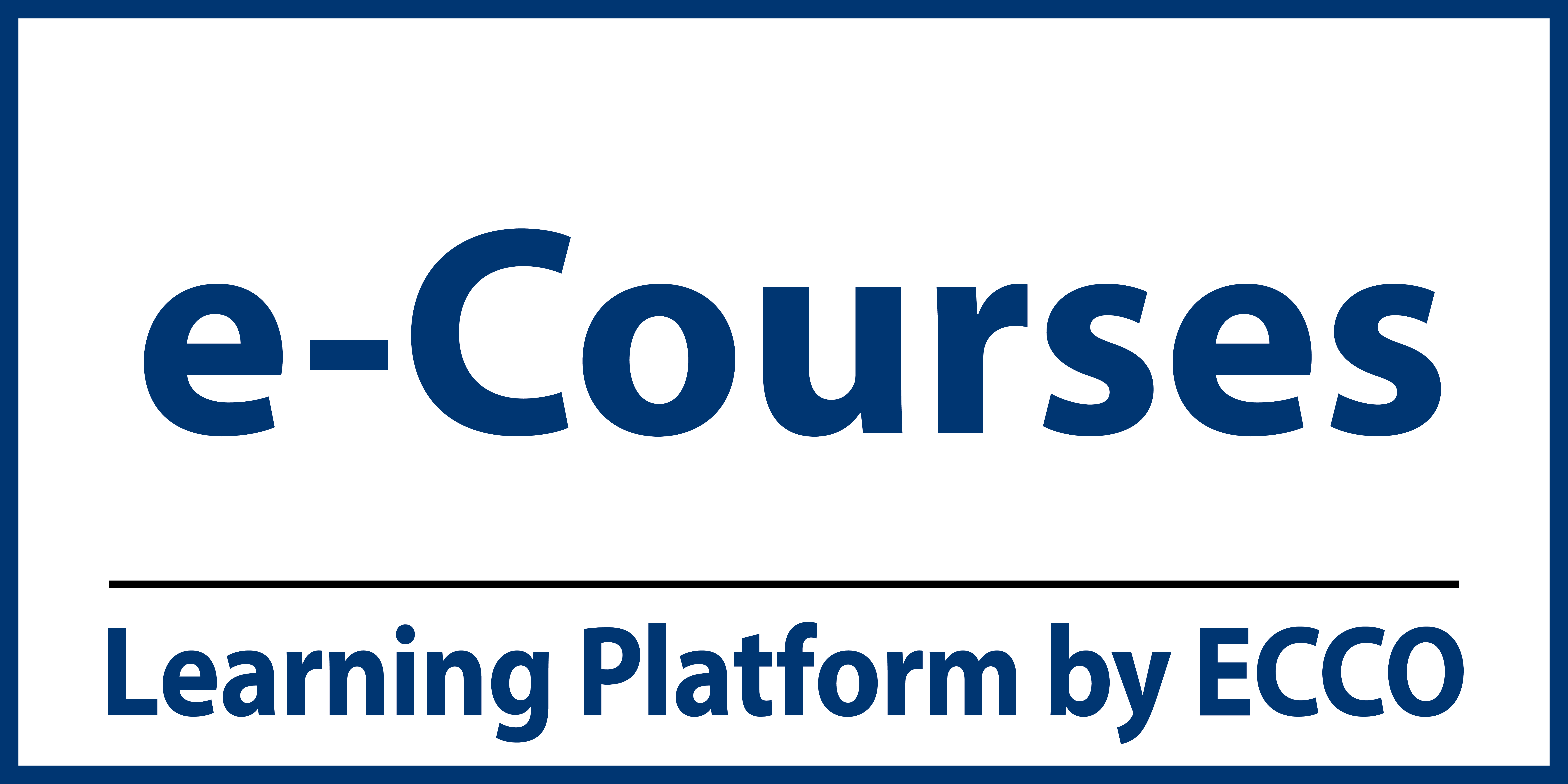 e-Courses, Learning Platform by ECCO