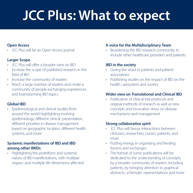 JCC Plus What To Expect