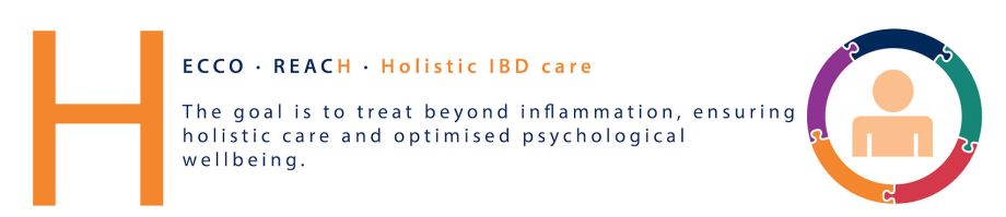 The H in REACH stands for &ldquo;Holistic IBD care&rdquo;. The goal is to treat beyond inflammation, ensuring holistic care and optimised psychological wellbeing.