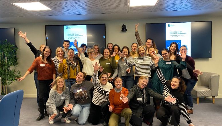 Group picture radiating happiness